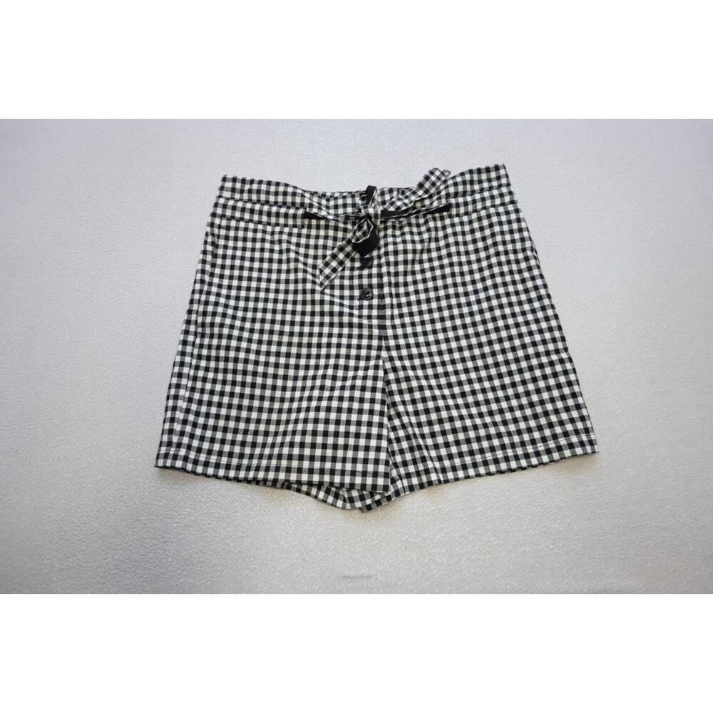 Rag & Bone Plaid Khaki Shorts Button Fly High Waist‎ Casual Womens Size 4